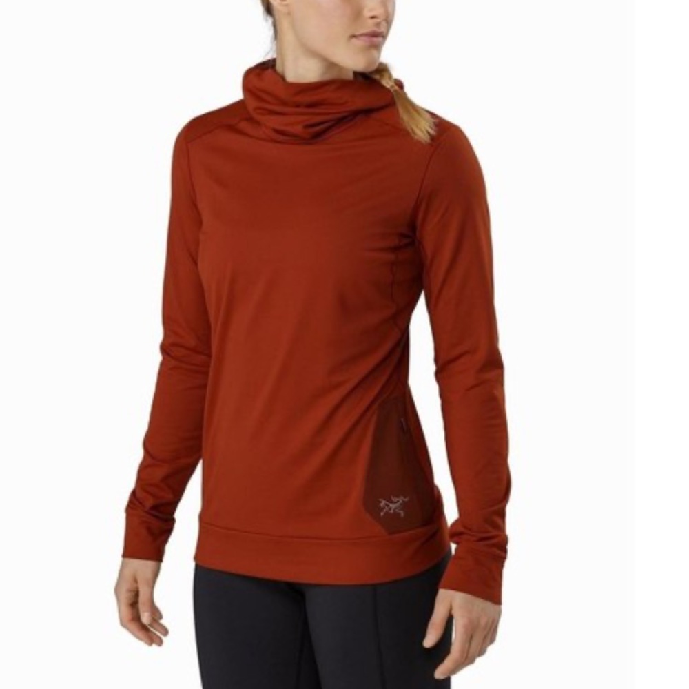 Arc’teryx Women’s Vertices Hoody Baselayer Red XL